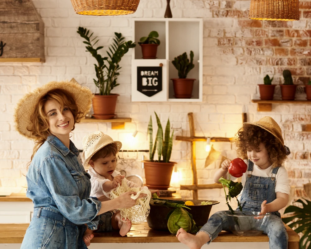 wheeled kitchen island