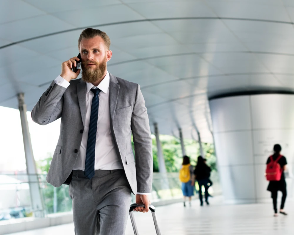 luxury leather carry on luggage